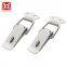 Stainless steel box spring loaded toggle latch chest trunk latch catches hasps
