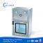 Dynamic HEPA embedded SS304 tempered glass Pass box