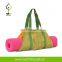 waterproof yoga mat bag, custom logo yoga bag, polyester yoga mat bag