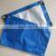 High Quality PE Tarpaulin/Tarps with PP Rope Reinforced and Aluminum Eyelets Every One Meter