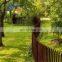 hot sale designs for solid corten steel bar fence