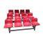 Temproray Outdoor Grandstand seat Auditorium chair bleachers Aluminium Bench