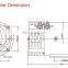 24Volt 4000Watts DC Motor For Aerial Work Truck