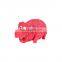 Wholesale Chew Latex Rubber Pig Shape Dog Pet Squeaky  Toy