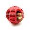 Dog chew food dispenser/leaking ball toy for pet