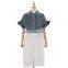 Mesh Patchwork Coat women Fashion Clothing Casual Custom