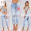 Basic Women Skinny Jeans Slim fit elastic High Waist Ladies' jeans fit 20styles choose free