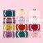 33Colors Kids Solid Nylon Headband with fringe Bow Girls Pom Pom Soft Headwear