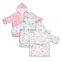 Little girl's boy's faux mink baby bathrobe unisex kids cartoon hooded plush sleepwear robe