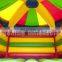 Rainbow Bounce House Commercial Kids Jumping Inflatable Castle Tent