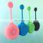 Waterproof bluetooth wireless speaker with sucker and hook