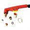 Cebora red handle welding torch CB150 Plasma Torch CB150 CB-150 150A Plasma Cutting Torch with High Quality