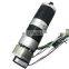 57mm 24v brushless dc gear motor 8Nm 100rpm, with option encoder HS28A