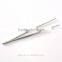 Wholesale Stainless Steel Slant Tweezer/eyeborw tweezers