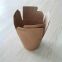 Disposable kraft paper food packing box recyclable takeaway meal box