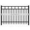 hot sale Xinhai #26 H 5 ft * W 6 ft Galvanized and power coated steel ornamental fence panel