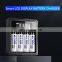 Widely Used 4-Bay Ni-Cd Ni-MH Battery Charger 1.2V AA AAA Portable Battery Charger with USB Cable for Toys Batteries