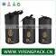 Black Gift Paper tube box/cylinder Box/Round Box with ribbon