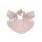 2019 new style small pink swan animal heart shape ceramic jewelry dish tray ring holder