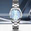 Skmei 9207 stainless steel quartz jam tangan 3atm  waterproof ladies watches