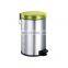 The most popular hotel room trash can stainless steel airtight trash can for Home