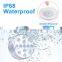 Battery Under Water Ip68 Waterproof Suction Cup Swimming Pool Light Led Underwater Light Submersible Led Light Remote Controlled