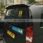Vito trunk spoiler tail fin custom carbon fiber resin for Mercedes V Class Vito luxury van MPV V260 V250 vito 447