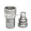 High Pressure Hydraulic Quick Coupler Set stainless steel Screw to connect couplings Hydraulic hand tool