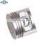 Hard anodized surface aluminum piston in TS16949 factory