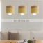 Nordic LED E27 Pendant Light White Grey Yellow Green Modern Hanging Lights Home Decoration Wood Pendant Lamp