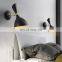 Nordic Bedroom LED Wall Light American Living Room Simple Iron Wall Lamp Modern Corridor Aisle Sconce