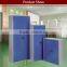 Full height steel 2 door office metal file cabinet/Steel office cupboard with four adjustable shelves