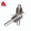 Stepper Motor Worm Gear C45 Steel Small Worm Gear Shaft