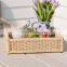Hot Sale Rectangle Woven Rattan Tray, Best Price Straw Serving Tray, Decorative Boho Tray for Table Decor