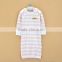 The New Children's Cotton Pajamas Newborn Baby Striped Robe