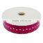 Dots Jacquard Grosgrain Curling Ribbon Roll for Valentine's Day Gift Packaging Decorations