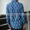 fashion printed 55% cotton 45% polyester poplin fabric for shirt