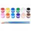 Promotional Acrylic Paint Non Toxic 5ml 6color Acrylic Paint for Canvas and Rocks
