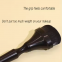 Super Professional Black 5pcs Kit of Makeup Brushes Cosmetiquera Maquillaje Brochas Nylon Hair Brush Beauty Set Personalized