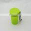 Plastic cup with lid