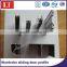 Closet door frame sliding door profile sliver anodized color