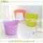 Hollow out plastic laundry basket with handle for dirty clothes