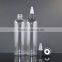 120ml electronic cigarettes clear pet glue bottles twist cap