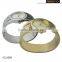 branded women vogue fashion gold and silver bangle watch
