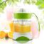 popular hand press plastic lemon juicer