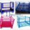 Mesh box wire cage metal bin storage container