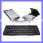 Universial Mini Portable Folding Auminum Wireless Foldable Bluetooth Keyboard for IOS Andriod Windows PC Tablets
