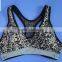 Fashion new sexy Leopard design gym wear,female yoga bra