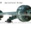Factory direct sales of ultra low cost trailer parts axle system agriculture axle