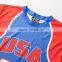 unisex 3D Sublimated 3/4 sleeve raglan t-shirt